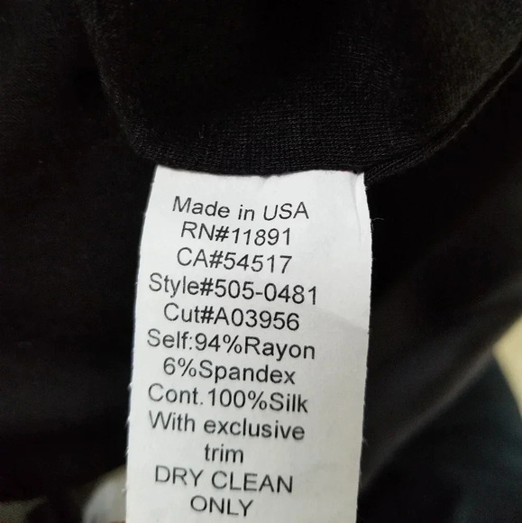 NWT Bailey 44 Black Silk Tie Waist Dress S - Picture 6 of 7